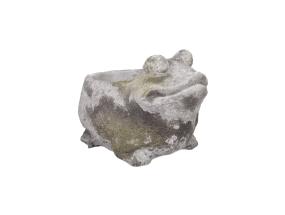 Kukkaruukun kansi STONE 19x15,5xH14cm, sammakko