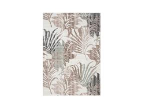 Matto KIGALI-1, 133x190cm, beige/ruskeat lehdet