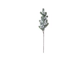Keinotekoinen laatikko GREENLAND H55cm, valkoiset marjat
