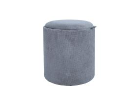 Astia/pöytä HIRO D39xH44cm, harmaa, säilytystilalla varustettuna