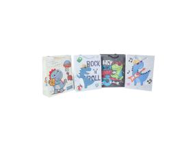 Kinky laukku DINO L, 31x40x12cm, mix