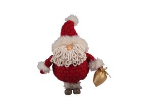 Koriste FAB CLAUS H48cm, Joulupukki, punainen
