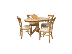 Ruokapöydän setti MIX & MATCH ja 4 tuolia