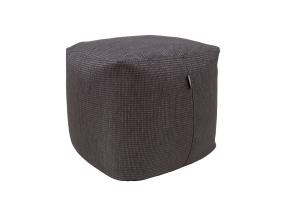 Tumba MITSU-MITSU, 55x55cm, k45cm, tummanruskea ja hopea, 50% puuvillaa, 50% polyesteriä, kangas-304