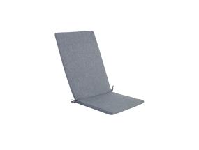Tuolinpäällinen selkänojalla SIMPLE GREY 48x115x3cm, harmaa, 100% polyesteri, kangas 757