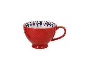 Muki SEREN H7,7cm 355ml, punainen/sininen