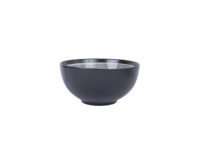 Kulho RITA D12xH7cm, musta/harmaa