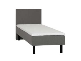 Hihna LANDE 90x200cm, pääty, harmaa, 7-vyöhykkeinen taskujousitus