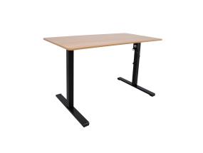 ERGO OPTIMAL työpöytä 1 moottorilla 120x60cm, tammi