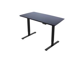 ERGO FIT työpöytä 1 moottorilla 120x68xH71,5-116cm, musta