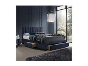 Sänky GRACE ja patja HARMONY DELUX 160x200cm, sininen