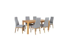 Ruokapöydän setti CHICAGO NEW ja 6 tuolia