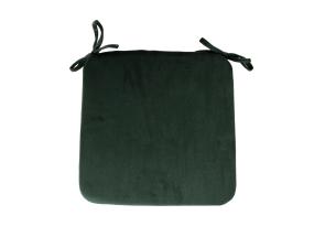 Tuoliverhoilu VELVET 39x39x2,5cm, tummanvihreä