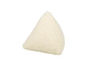 Tyyny LARRY tetraeeder, 32x32x32cm, luonnonvalkoinen, 100% polyesteri, kangas 464