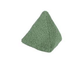 Tyyny LARRY tetraeeder, 32x32x32cm, vihreä, 100% polyesteri, kangas 465