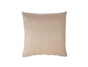 Tyyny VELVET NEW 50x50cm, lukolla, vaalea beige
