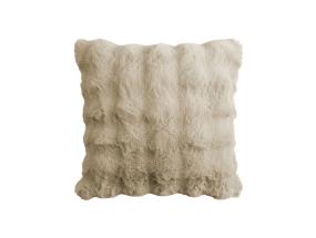 Tyyny BUBBLE lukolla, 50x50cm, beige, 100% polyesteriä, kangas 498