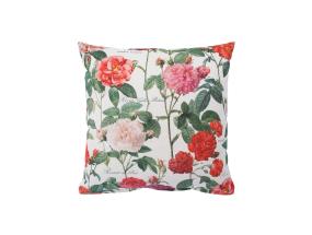 Tyyny HOLLY 45x45cm, lukolla, ruusutarha, 100% puuvillaa, kangas 440