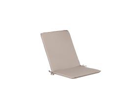 Tuolipäällinen selkänojalla OHIO vedenpitävä, 43x90x2,5cm beige, 100% polyesteri