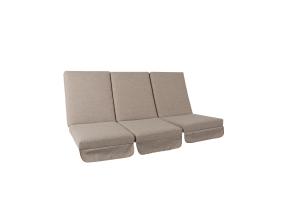 Keinutyynyt MONTREAL 114x52x9cm / 3kpl, beige