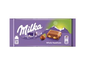 Suklaa MILKA tervete pähklitega 100g