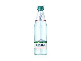 Kivennäisvesi BORJOMI 0,33L hiilihapollisessa luonnon lasipullossa