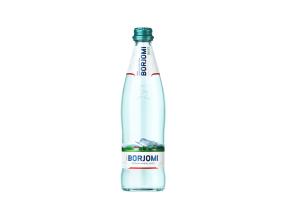 Kivennäisvesi BORJOMI 0,5L hiilihapotussa luonnonlasipullossa