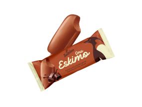 ONU ESKIMO Suklaa-kermajäätelö 90ml/57g x 40