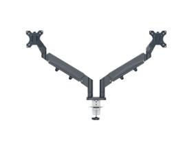 Näytön pöytäteline LEITZ Ergo SpaceSaving Dual