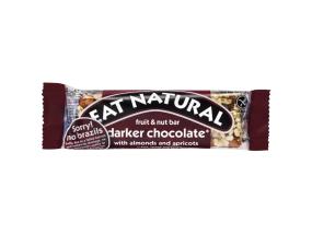 Müslipatukka EAT NATURAL tummalla suklaalla, parapähkinöillä, aprikoosilla 45g