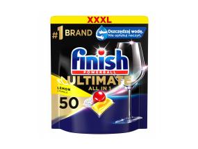 Tiskikoneessa käytettävät tabletit FINISH Ultimate Lemon 50kpl