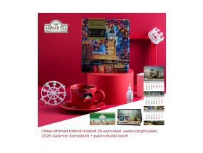 Lahja-flaier Ahmad pöytä-kolmion kulma