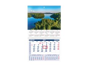 Seinäkalenteri UNO, avoin koko 297x425mm (PILT nro 2) 00320/40204