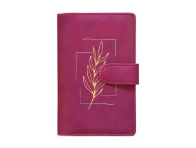 Kalenterimerkintä Miniboss NÄDAL, kierresidonta, FASHION-kannet (MUST/PUNANE) 00075/40363