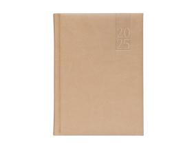 Kehyskalenteri DAY A5, kovakantinen, keinonahkainen (BEEŽ) 00034/40419