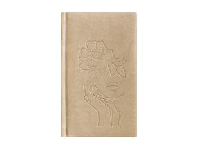 Kehyskalenteri NÄDAL B6, kovakantinen, FASHION-kannet (BEEŽ) 00265/41117