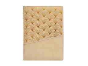 Kehyskalenteri BOSS A5 viikko, vaakasuora, kierresidonta, FASHION kannet (BEEŽ) 00071/40634