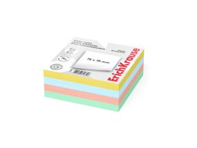 Muistipaperi ERICH KRAUSE 75x75 mm, 400 arkkia, 4 väriä