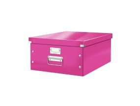 Arkistolaatikko 369x200x482mm (L) mm pinkki