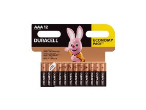 Paristot AAA DURACELL Basic 1,5V 12 kpl