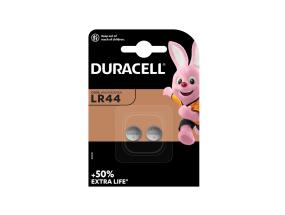 Paristot LR44 DURACELL 2kpl (tabletti)