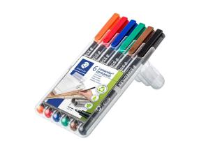 Piirtoheitinkynä Staedtler Lumocolor 318 F 6v permanent