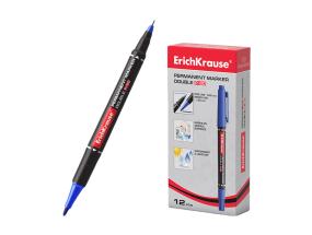 Permanentne marker ERICH KRAUSE P-80 kahe otsaga 0,5/2,0mm sinine