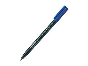 Pysyvä tussi OHP STAEDTLER Lumocolor 318 F 0,6mm sininen