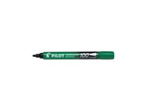 Pysyvä tussi PILOT 100 kartiokärjellä 1mm vihreä