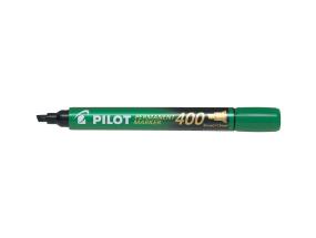 Pysyvä tussi PILOT 400, leikattu pää 4mm vihreä