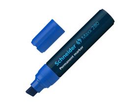 Permanentne marker SCHNEIDER Maxx 280 lõigatud ots 4-12mm sinine