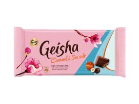 Suklaa GEISHA Caramel & Sea salt 100g