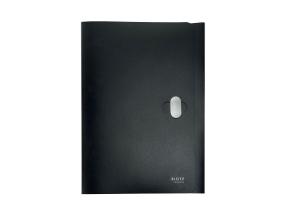 Muovimappi Leitz Recycle CO2 neutral musta