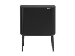 Roskakori 3x11L jaloilla BRABANTIA Bo Touch Bin musta